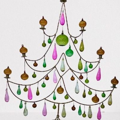 Outdoor decorative accessories - Goutte de verre recyclé - LA MAISON DAR DAR