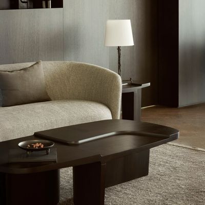 Coffee tables - Brutalist coffee & side table - ETHNICRAFT