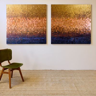 Pièces uniques - DUNE - Diptych - SANNE TERWEIJ