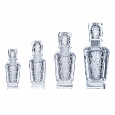 Decorative objects - SQUARE LEAVES BOTTLE - GÉODE