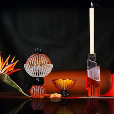 Bols - Bol décoratif en cristal fait main Ambrosiá - ARCAICO