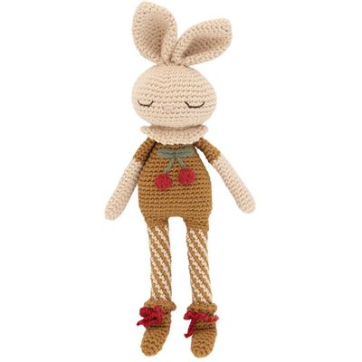 Soft toy - Britney Bunny Cherry Blossom I ecru - PATTI OSLO
