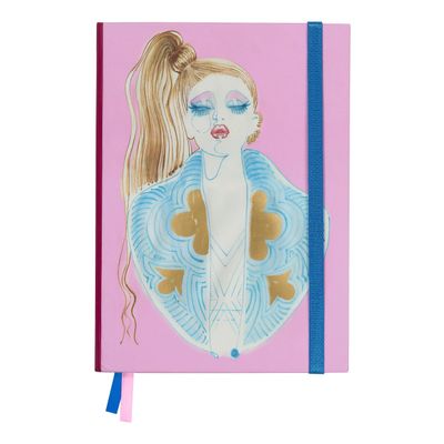 Papeterie bureau - Carnet 2502-08M18 Soft Touch Courtisane - Mathilde Willink - BIEN MOVES
