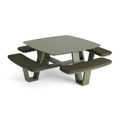 Lawn tables - Squadro Dining table - JATI KEBON