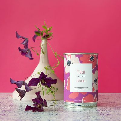 Cadeaux - Kit à semer "Tata t'es trop chou" - MAUVAISES GRAINES