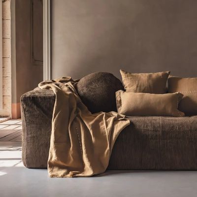 Coussins - Housse de coussin CROSS 50x50cm - BED AND PHILOSOPHY