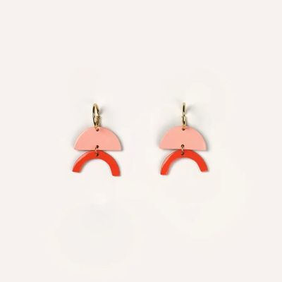 Jewelry - Lacquered horn hoop earrings - L INDOCHINEUR X RIVÊT