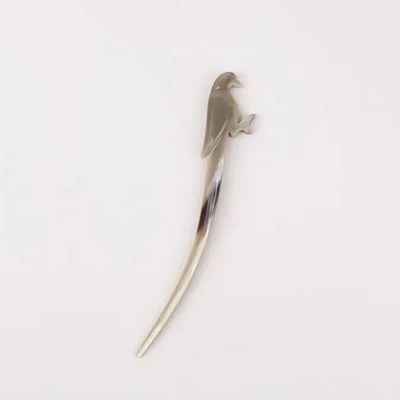 Barrettes - Falcon hairpin in plain black horn - L INDOCHINEUR X RIVÊT