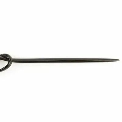Barrettes - Knot-shaped hairpin in blond horn - L INDOCHINEUR X RIVÊT