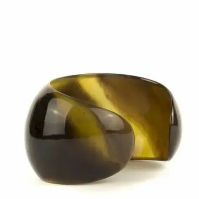 Bracelets - Bracelet ouvert bombé en sabot taille M - L INDOCHINEUR X RIVÊT