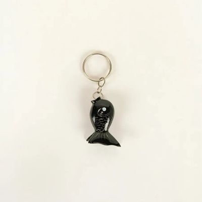 Decorative objects - Key holder "round fish" in black horn (by 4) - L INDOCHINEUR X RIVÊT
