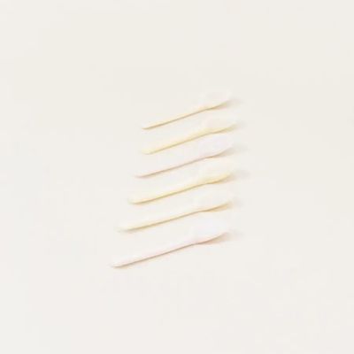 Kitchen utensils - Set of 6 salt spoon in white mother of pearl - L INDOCHINEUR X RIVÊT