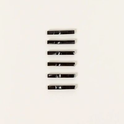 Knives - Set of 6 chopsticks in black buffalo horn - L INDOCHINEUR X RIVÊT