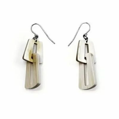 Jewelry - Link earrings in hoof - L INDOCHINEUR X RIVÊT