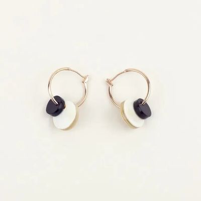 Jewelry - Hébra hoop earrings - L INDOCHINEUR X RIVÊT