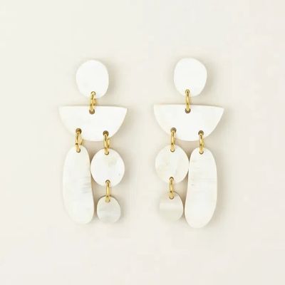 Jewelry - Pampilles earrings in blond horn - L INDOCHINEUR X RIVÊT