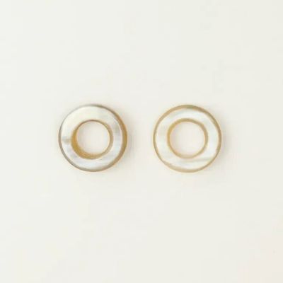 Bijoux - Boucles d'oreilles Auréole en corne - L INDOCHINEUR X RIVÊT