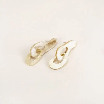 Jewelry - Blond horn Chaire earrings - L INDOCHINEUR X RIVÊT
