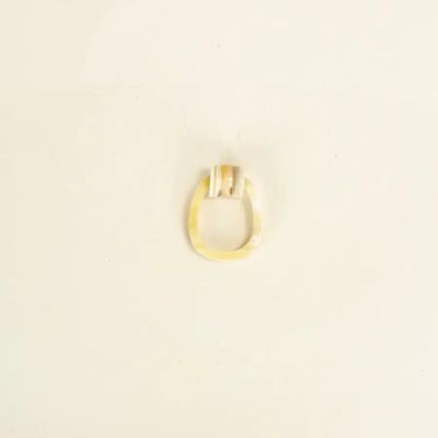 Bijoux - Bague Chouchou en sabot et laque tricolore taille L - L INDOCHINEUR X RIVÊT