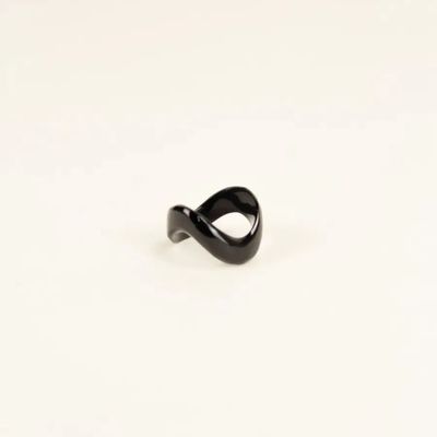 Bijoux - Bague Onde en corne marbrée taille L - L INDOCHINEUR X RIVÊT