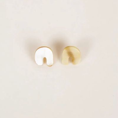Jewelry - Blond horn Sel earrings - L INDOCHINEUR X RIVÊT