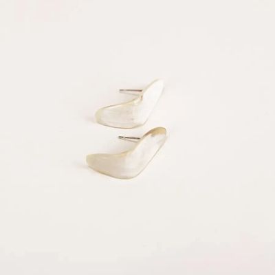 Jewelry - Blond horn Ion earrings - L INDOCHINEUR X RIVÊT