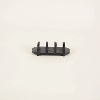 Kitchen utensils - Tacos holder A in white cloudy marble - L INDOCHINEUR X RIVÊT