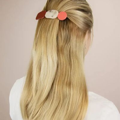 Barrettes - Barrette Totem en corne noire et laque Kaki - L INDOCHINEUR X RIVÊT