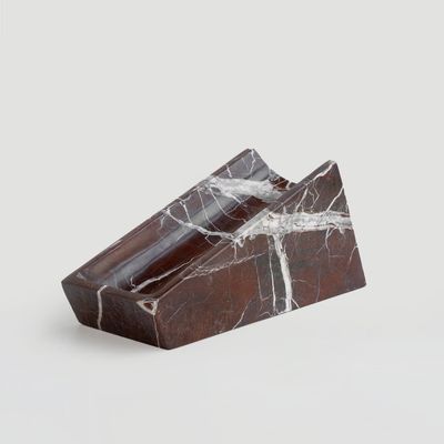 Platter and bowls - ROSSO LEVANTO MARBLE WINE STAND - KIWANO CONCEPT