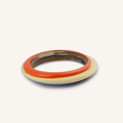 Bracelets - Tu Vi bracelet in horn and 3-color lacquer, fire, earth and water, size S - L INDOCHINEUR X RIVÊT