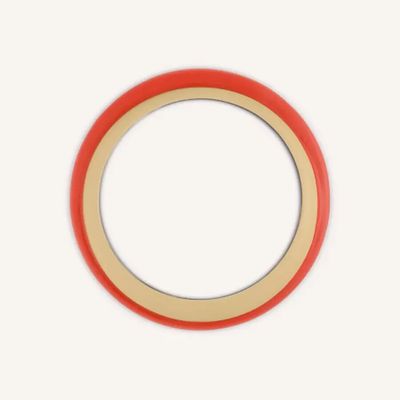 Bracelets - Bracelet Tu Vi en corne et laque 2 couleurs, bois et feu, taille S - L INDOCHINEUR X RIVÊT