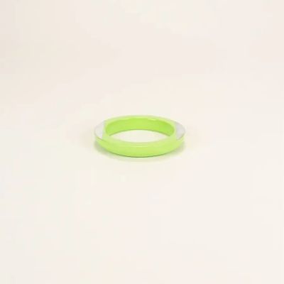 Bracelets - Tu Vi bracelet in Wood green lacquered wood and mother-of-pearl size M - L INDOCHINEUR X RIVÊT