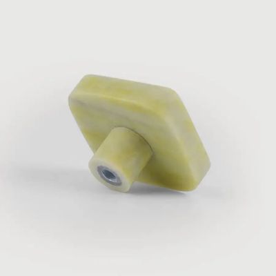 Mounting accessories - Square diamond coat hook, blond horn, K - L INDOCHINEUR X RIVÊT