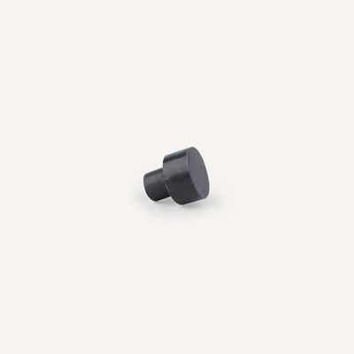 Mounting accessories - Tube furniture knob, black marbled horn, G - L INDOCHINEUR X RIVÊT