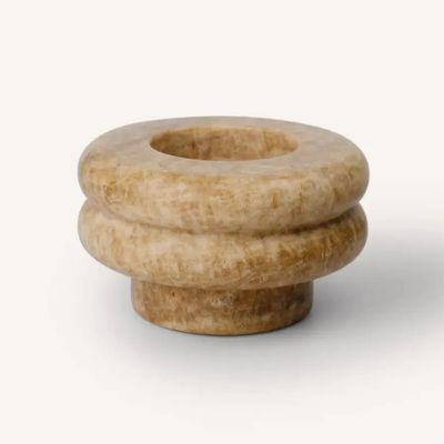 Pots de fleurs - Pot organique en marbre noir - L INDOCHINEUR X RIVÊT