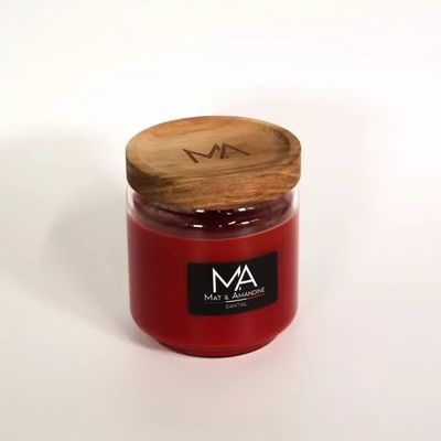 Decorative objects - SANTAL - Scented Candle (Medium Jar) - MAT AMANDINE