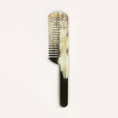 Hair accessories - Detangling comb with blond horn handle - L INDOCHINEUR X RIVÊT