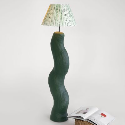 Lampadaires - Lampadaire Shadow Akva — Design d'éclairage sculptural organique - PLETOSTUDIO