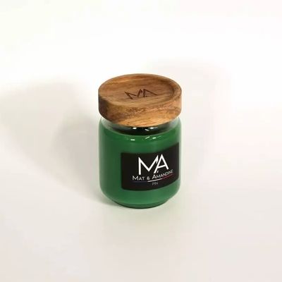 Decorative objects - PIN - Scented Candle (Small Jar) - MAT AMANDINE