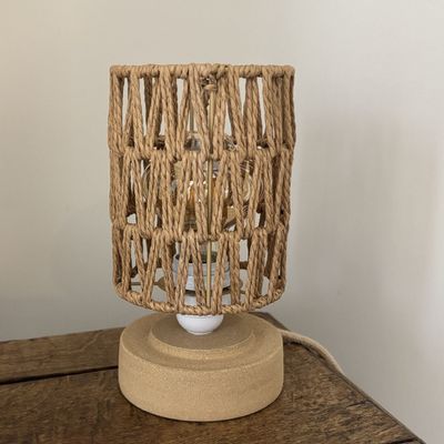 Objets de décoration - Lampe à poser en Grès Roux - LES POTERIES DE SWANE