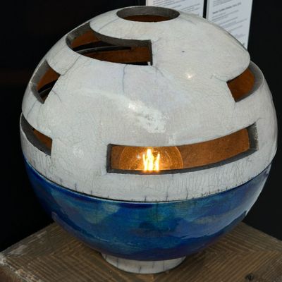 Table lamps - Pair of Solar S / Solar R table lamps - GALERIE SANA MOREAU