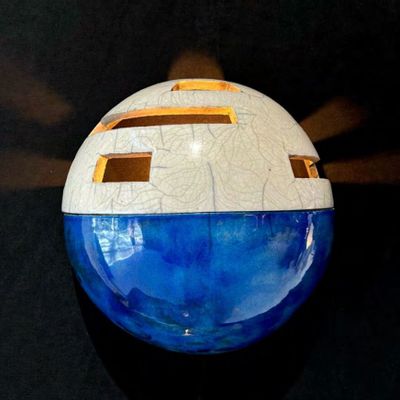 Wall lamps - Pair of Eclipse S / Eclipse R wall lamps - GALERIE SANA MOREAU