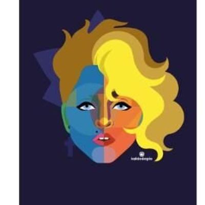 Affiches - Feuille illustrée de Madonna - KALIDOSKOPIO
