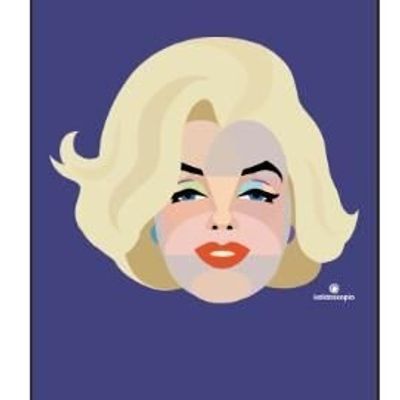 Poster - Illustrated Marilyn sheet - KALIDOSKOPIO