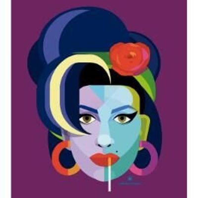 Affiches - Fiche illustrée d'Amy - KALIDOSKOPIO