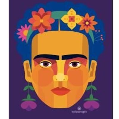 Affiches - Feuille de fleurs illustrées - KALIDOSKOPIO