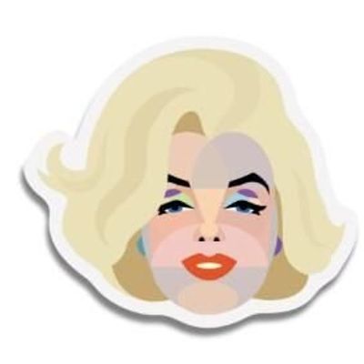 Gifts - Geo Marilyn Magnet - KALIDOSKOPIO