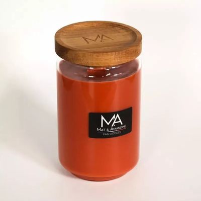 Objets de décoration - PAIN D'EPICES - Bougie parfumée (Grande Jarre) - MAT AMANDINE