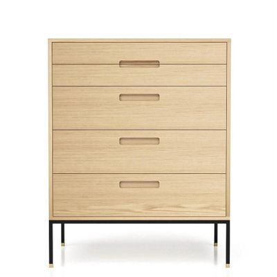 Commodes - Commode sur mesure modèle Cosmopol. 5 tiroirs - JL STUDIO