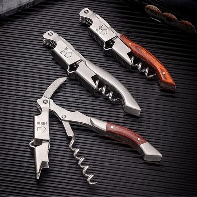 Gifts - Luxury corkscrew in a PU leather case - 6 models - SOSTRAW & SMARTTHINGS